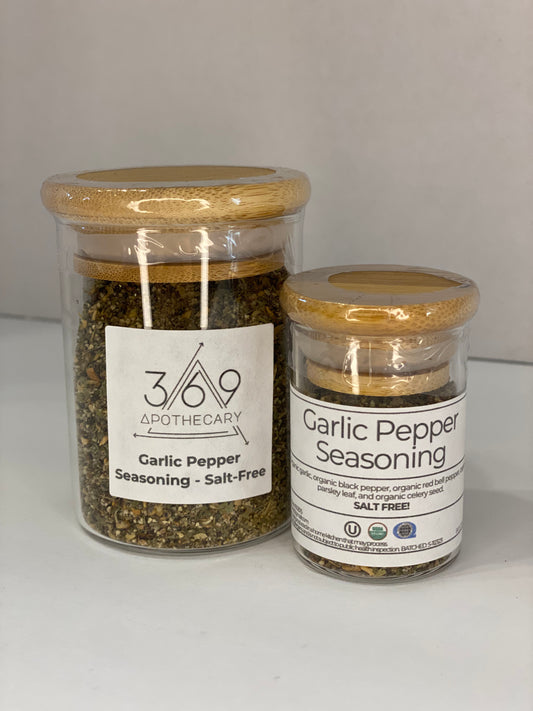 Garlic Pepper Seasoning - Salt Free