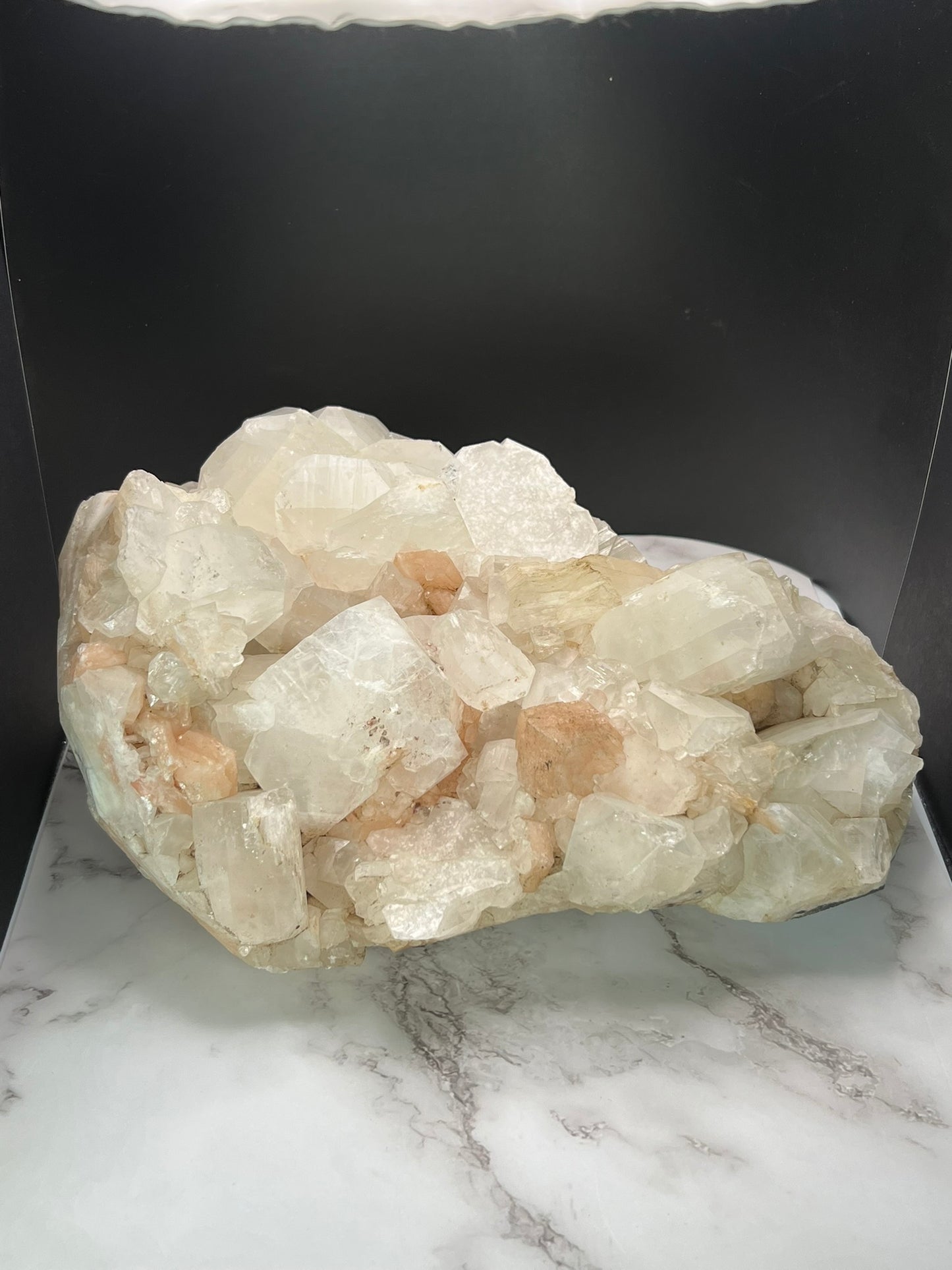 Apophylite with Stilbite