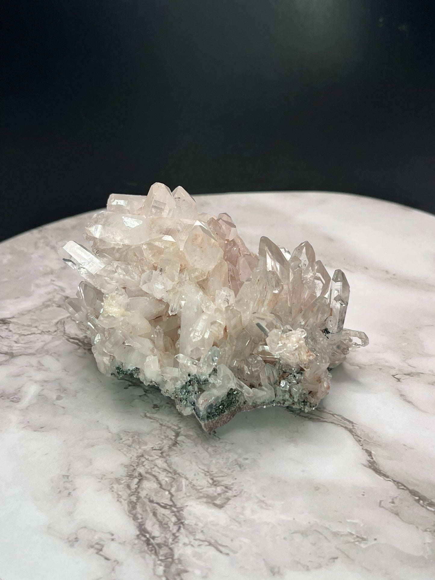 Pink Lemurian Cluster