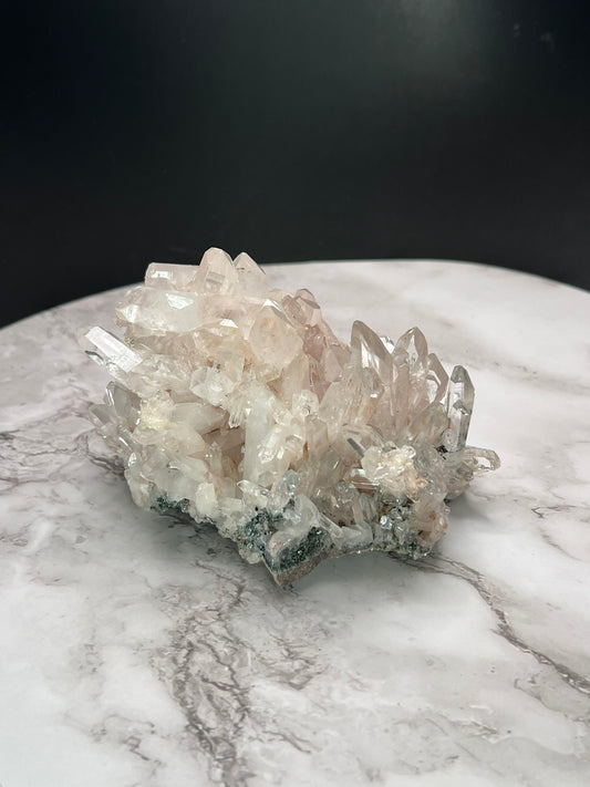 Pink Lemurian Cluster