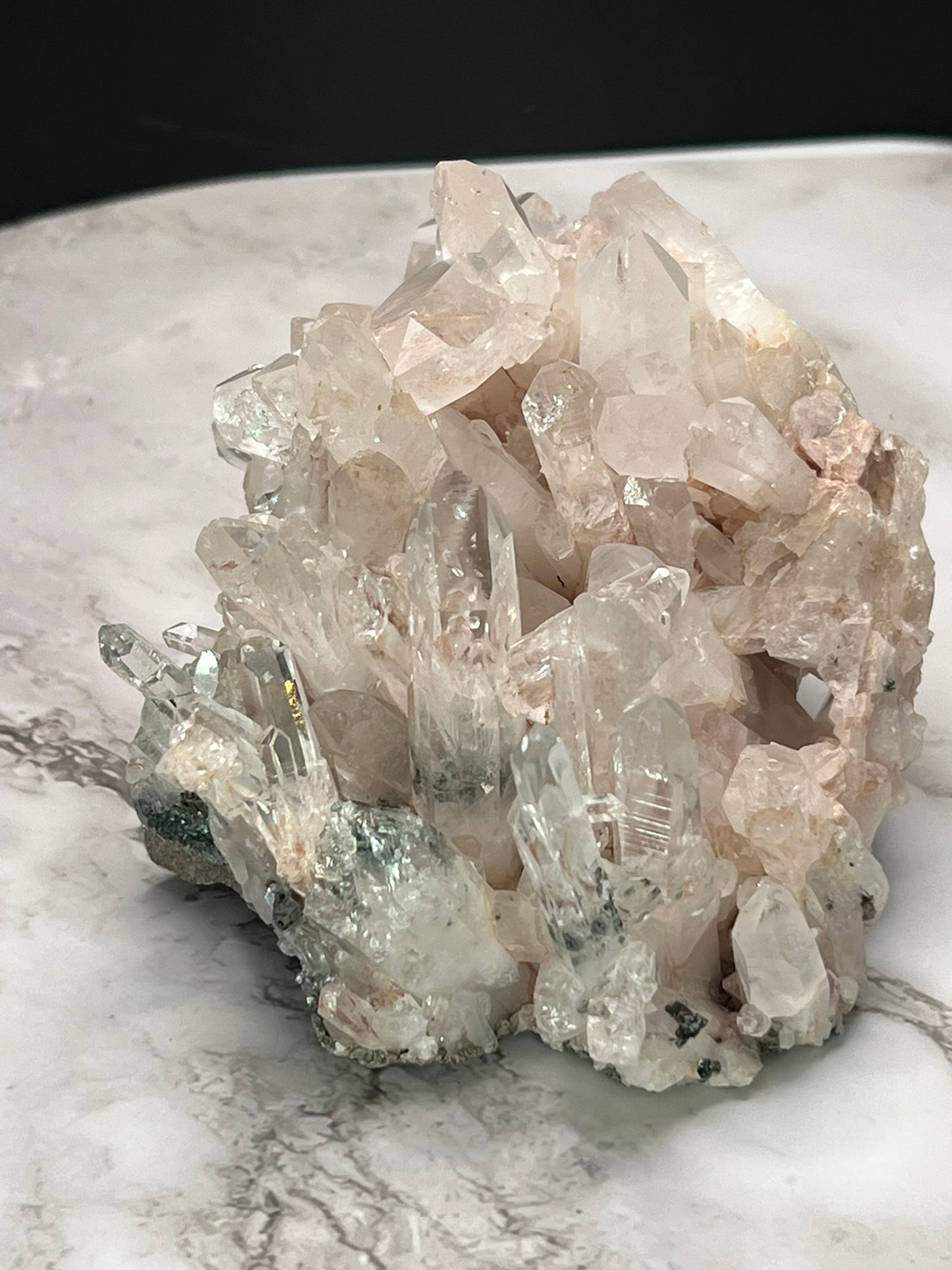 Pink Lemurian Cluster